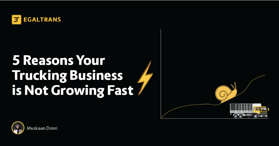 You are currently viewing 5 Reasons Your Trucking Business is Not Growing Fast