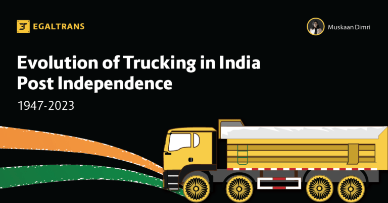 Read more about the article Evolution of Trucking in India Post-Independence