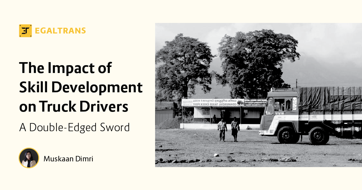 You are currently viewing The Impact of Skill Development on Truck Drivers: A Double-Edged Sword