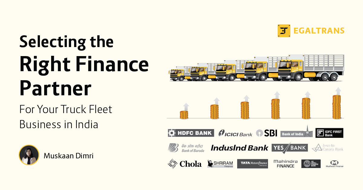 Read more about the article Art of Selecting the Right Fleet Finance Partner in India