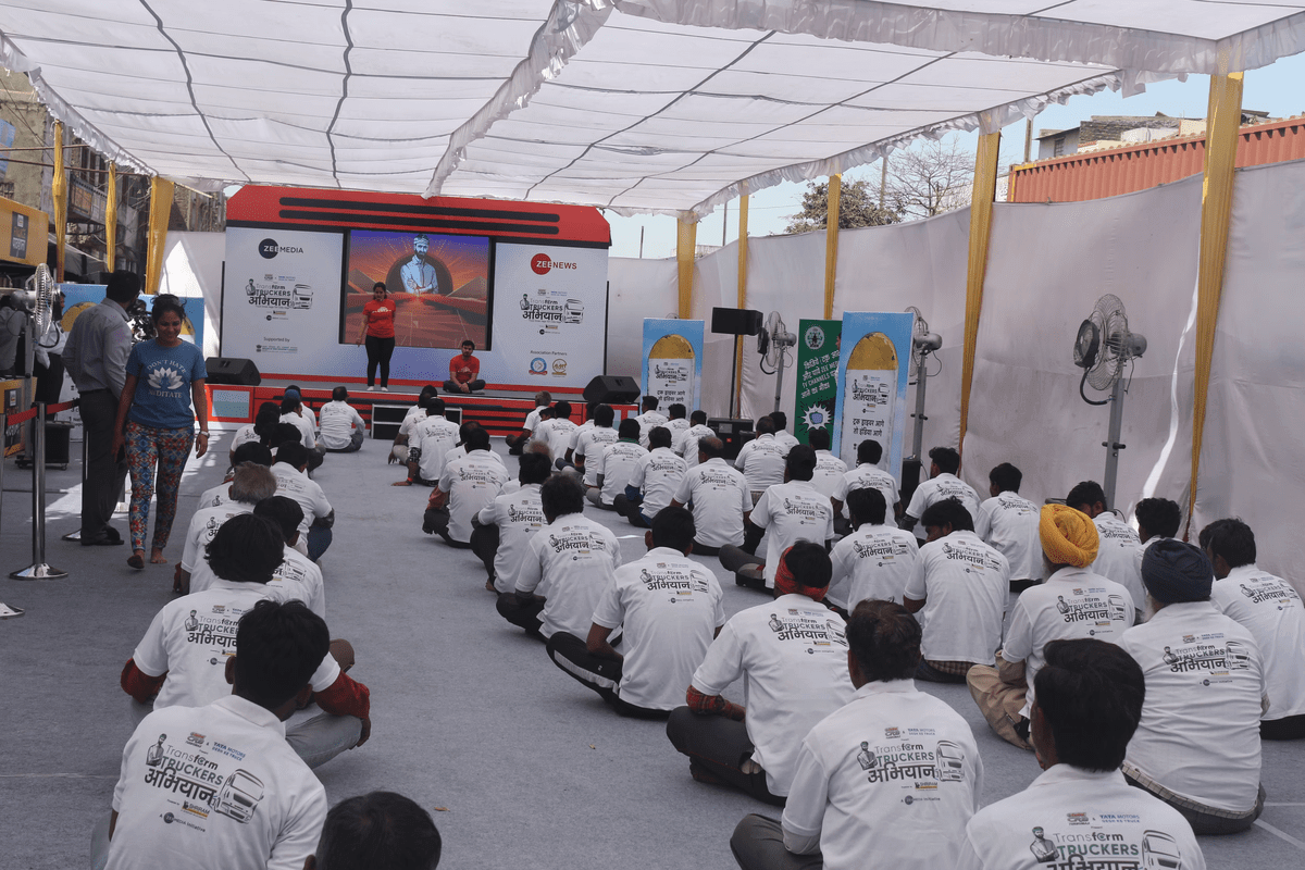 Truck Driver Training Camp Castrol india - Egaltrans