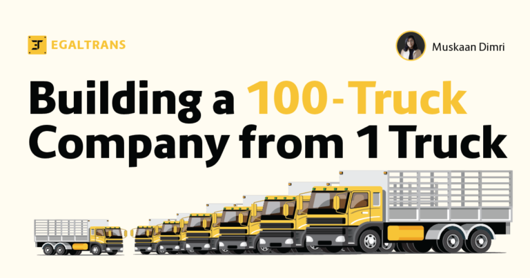 Read more about the article How to Build a 100-Truck Company from 1 Truck