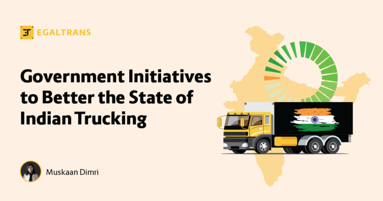 Read more about the article Government Initiatives to Better the State of Indian Trucking